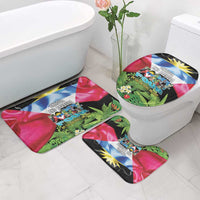 Antigua and Barbuda Independence Day Bathroom Set 44th Anniversary One Flag One People One Spirit - Wonder Print Shop