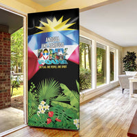 Antigua and Barbuda Independence Day Door Cover 44th Anniversary One Flag One People One Spirit - Wonder Print Shop