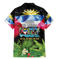 Antigua and Barbuda Independence Day Family Matching Mermaid Dress and Hawaiian Shirt 44th Anniversary One Flag One People One Spirit - Wonder Print Shop