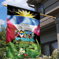 Antigua and Barbuda Independence Day Garden Flag 44th Anniversary One Flag One People One Spirit - Wonder Print Shop