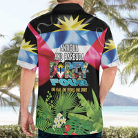 Antigua and Barbuda Independence Day Hawaiian Shirt 44th Anniversary One Flag One People One Spirit - Wonder Print Shop