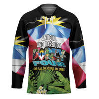 Antigua and Barbuda Independence Day Hockey Jersey 44th Anniversary One Flag One People One Spirit - Wonder Print Shop