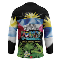 Antigua and Barbuda Independence Day Hockey Jersey 44th Anniversary One Flag One People One Spirit - Wonder Print Shop