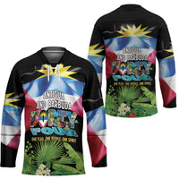 Antigua and Barbuda Independence Day Hockey Jersey 44th Anniversary One Flag One People One Spirit - Wonder Print Shop