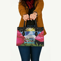 Antigua and Barbuda Independence Day Leather Bag 44th Anniversary One Flag One People One Spirit - Wonder Print Shop