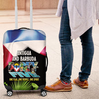 Antigua and Barbuda Independence Day Luggage Cover 44th Anniversary One Flag One People One Spirit - Wonder Print Shop
