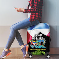 Antigua and Barbuda Independence Day Luggage Cover 44th Anniversary One Flag One People One Spirit - Wonder Print Shop