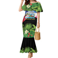 Antigua and Barbuda Independence Day Mermaid Dress 44th Anniversary One Flag One People One Spirit - Wonder Print Shop