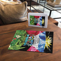 Antigua and Barbuda Independence Day Puzzle 44th Anniversary One Flag One People One Spirit - Wonder Print Shop