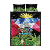 Antigua and Barbuda Independence Day Quilt Bed Set 44th Anniversary One Flag One People One Spirit - Wonder Print Shop