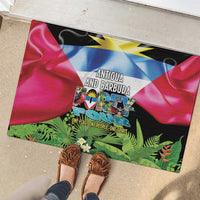Antigua and Barbuda Independence Day Rubber Doormat 44th Anniversary One Flag One People One Spirit - Wonder Print Shop