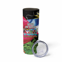 Antigua and Barbuda Independence Day Skinny Tumbler 44th Anniversary One Flag One People One Spirit - Wonder Print Shop