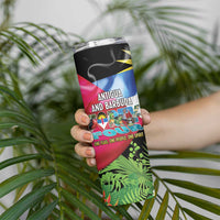 Antigua and Barbuda Independence Day Skinny Tumbler 44th Anniversary One Flag One People One Spirit - Wonder Print Shop