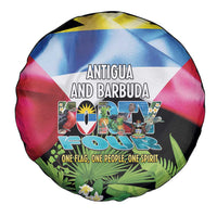 Antigua and Barbuda Independence Day Spare Tire Cover 44th Anniversary One Flag One People One Spirit - Wonder Print Shop