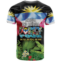 Antigua and Barbuda Independence Day T Shirt 44th Anniversary One Flag One People One Spirit - Wonder Print Shop