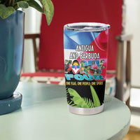Antigua and Barbuda Independence Day Tumbler Cup 44th Anniversary One Flag One People One Spirit - Wonder Print Shop