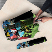 Antigua and Barbuda Independence Day Umbrella 44th Anniversary One Flag One People One Spirit - Wonder Print Shop