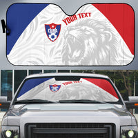 Cuba Football 2026 Custom Auto Sun Shade Vamos Los Leones del Caribe