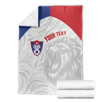 Cuba Football 2026 Custom Blanket Vamos Los Leones del Caribe