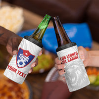 Cuba Football 2026 Custom 4 in 1 Can Cooler Tumbler Vamos Los Leones del Caribe