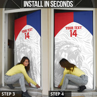 Cuba Football 2026 Custom Door Cover Vamos Los Leones del Caribe