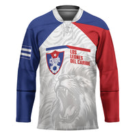 Cuba Football 2026 Custom Hockey Jersey Vamos Los Leones del Caribe