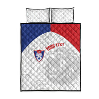 Cuba Football 2026 Custom Quilt Bed Set Vamos Los Leones del Caribe