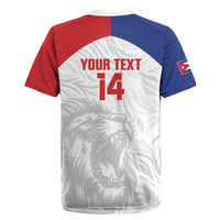 Cuba Football 2026 Custom Rugby Jersey Vamos Los Leones del Caribe