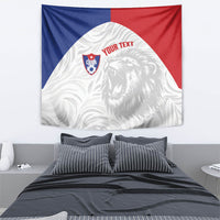 Cuba Football 2026 Custom Tapestry Vamos Los Leones del Caribe