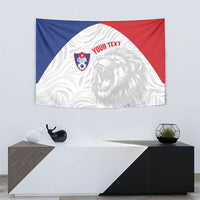 Cuba Football 2026 Custom Tapestry Vamos Los Leones del Caribe