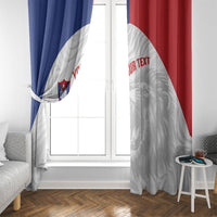 Cuba Football 2026 Custom Window Curtain Vamos Los Leones del Caribe