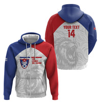 Cuba Football 2026 Custom Zip Hoodie Vamos Los Leones del Caribe