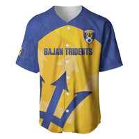 Barbados Football 2026 Custom Baseball Jersey Go Bajan Tridents
