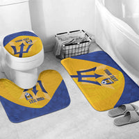 Barbados Football 2026 Custom Bathroom Set Go Bajan Tridents