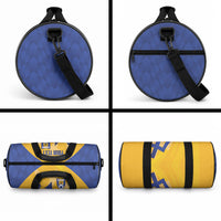 Barbados Football 2026 Custom Duffle Bag Go Bajan Tridents