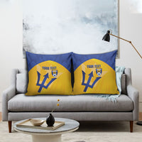 Barbados Football 2026 Custom Pillow Cover Go Bajan Tridents