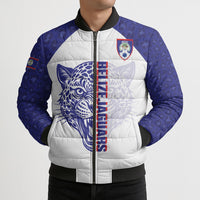Belize Football 2026 Custom Bomber Puffer Jacket Go Jaguars