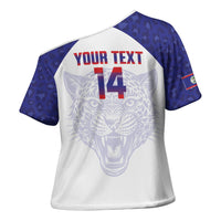 Belize Football 2026 Custom Cross Shoulder Shirt Go Jaguars