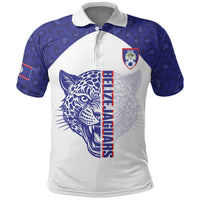 Belize Football 2026 Custom Polo Shirt Go Jaguars