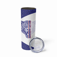 Belize Football 2026 Custom Skinny Tumbler Go Jaguars