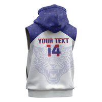 Belize Football 2026 Custom Sleeveless Hoodie Go Jaguars