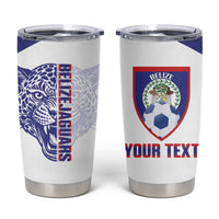 Belize Football 2026 Custom Tumbler Cup Go Jaguars