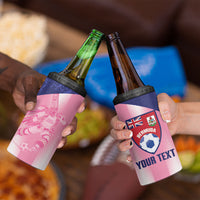 Bermuda Football 2026 Custom 4 in 1 Can Cooler Tumbler Go Gombey Warriors