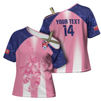 Bermuda Football 2026 Custom Cross Shoulder Shirt Go Gombey Warriors
