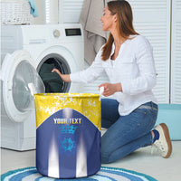 Bonaire Football 2026 Custom Laundry Basket Coat Of Arms Sporty Style