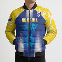 Bonaire Football 2026 Custom Bomber Puffer Jacket Coat Of Arms Sporty Style