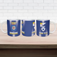 Bonaire Football 2026 Custom Ceramic Mug Coat Of Arms Sporty Style