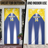 Bonaire Football 2026 Custom Door Cover Coat Of Arms Sporty Style