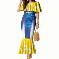 Bonaire Football 2026 Custom Mermaid Dress Coat Of Arms Sporty Style