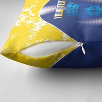 Bonaire Football 2026 Custom Pillow Cover Coat Of Arms Sporty Style